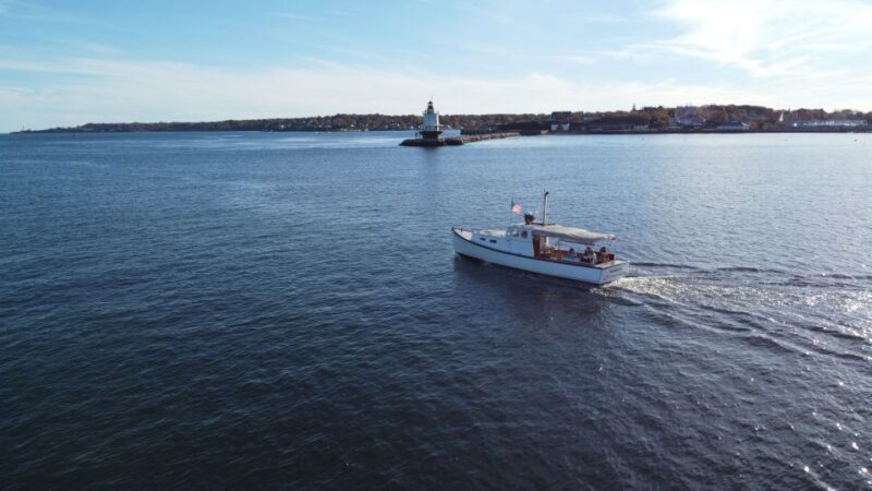 Portland: Private Charter on Vintage Lobster Boat w/ Drinks - Unique Lighthouses and Coastal Landmarks