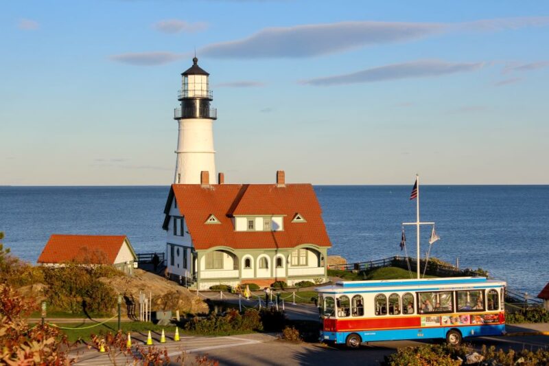Portland: Trolley City Tour with Portland Head Light Stop - The Route and Main Sights of Portland’s Urban Landscape