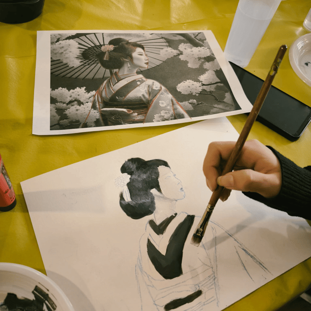 Porto: Acrylic Painting Workshop for Groups - Antero Quental - Suitable for All Skill Levels and Celebrations