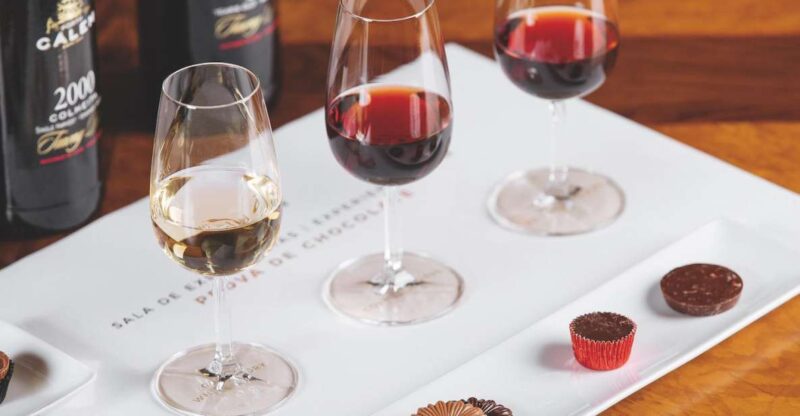 Porto: Cálem Cellar with Chocolate, Cheese, and Wine Tasting - Key Points