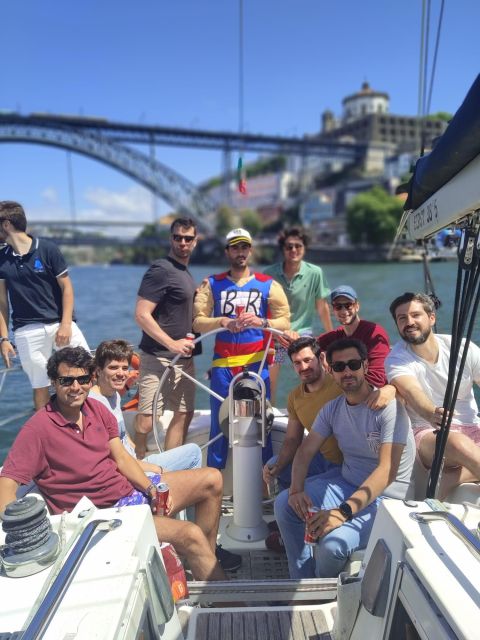 Porto: Charming Sailboat Bachelor Party with drinks - The Experience Provider: Douro Captain Lda