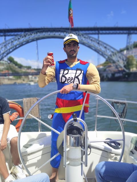 Porto: Charming Sailboat Bachelor Party with drinks - Flexible Booking and Cancellation Policies