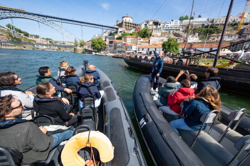 Porto: Douro River Speedboat Tour - Visiting the Bridges and Coastal Outlooks