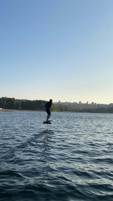 Porto: E-foil adventure on the Douro River - The Scenic Charm of Porto from the Douro River