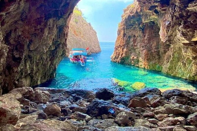 Porto Genoese Boat Trip & Mud Bath with Lunch from Antalya - The Boat Journey and Scenic Views