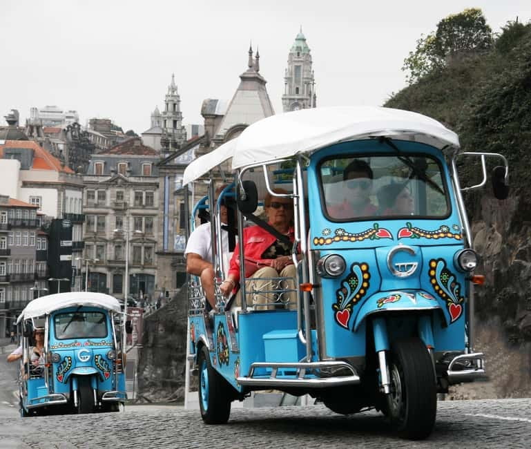 Porto: Historic Center Tuk-Tuk Tour - Discover Porto’s Narrow Streets and River Views
