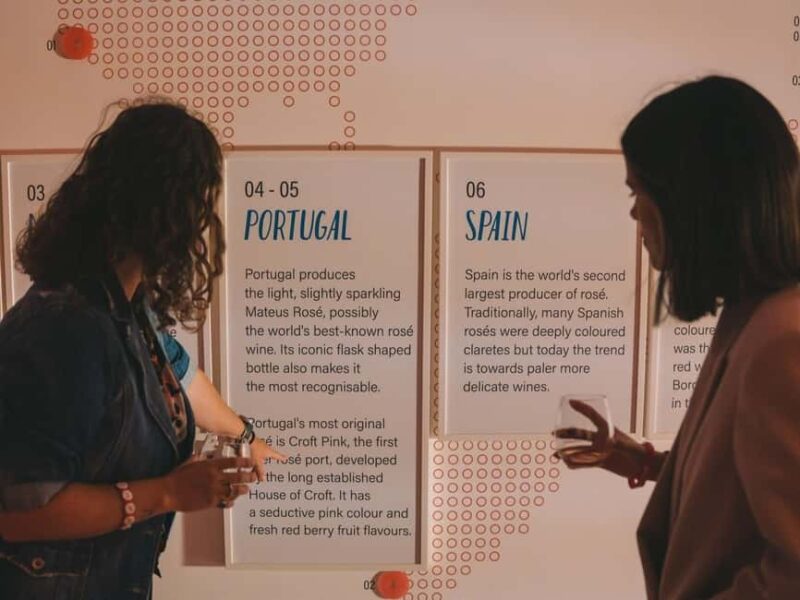 Porto: Pink Palace: The Eccentric World of Rosé Wine - Friendly Staff and Highly Praised Atmosphere