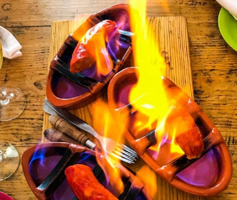 Porto: Premium Portuguese Food Tour and Sightseeing - Sampling Portuguese Food at a Local Café