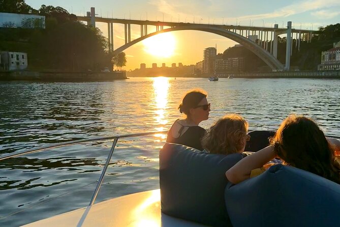 Porto PRIVATE Boat Tour: Bridges, River Mouth & SUNSET - Approaching the River Mouth and Jardim do Passeio Alegre