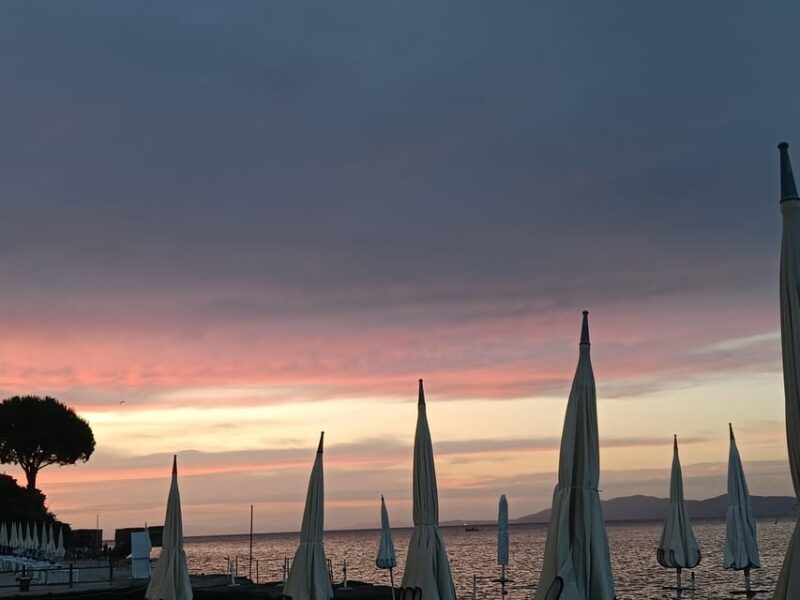 Porto Santo Stefano: La Caletta beach club - Cocktails under the umbrella - Enjoy Your Favorite Cocktail in a Scenic Setting