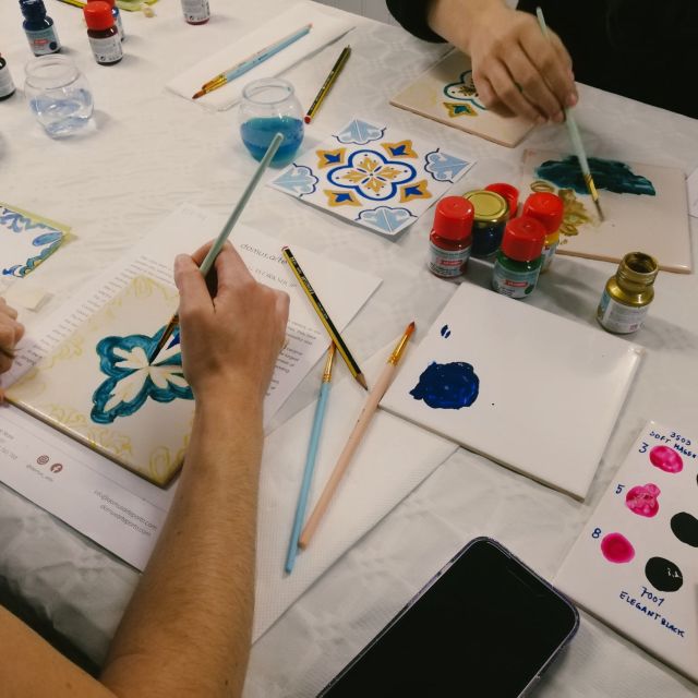 Porto: Tile-Painting Workshop with Porto Wine - Bainharia - Take Home a Personalized Artistic Souvenir