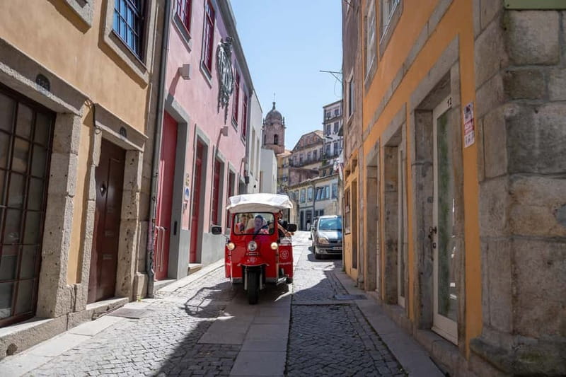 Porto Tuk-Tuk City Tour - Visiting Clérigos Tower and Lello Bookstore