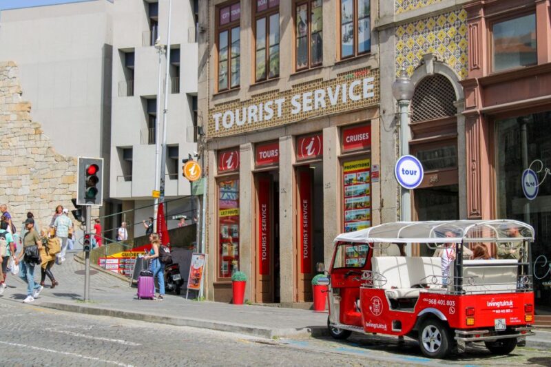 Porto: Tuk-Tuk Tour, Douro River Cruise, and Wine Tasting - Guided Wine Tasting at a Local Porto Winery