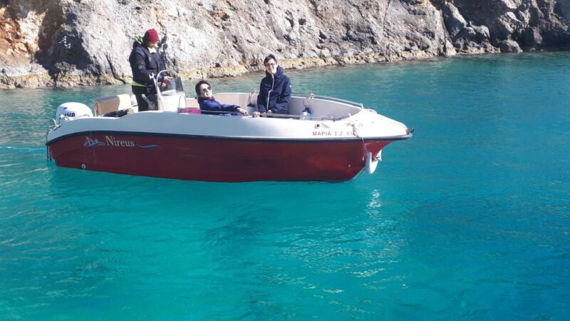 Porto Vromi: Navagio Beach & Blue Caves Private Boat Tour - Practical Details and Accessibility Information