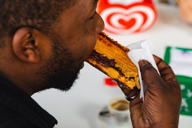 Porto Wine & Dine: Port Wine Cave Food Tour with Eating Europe - Learning the Story of Alheira on Rua Luís de Camões