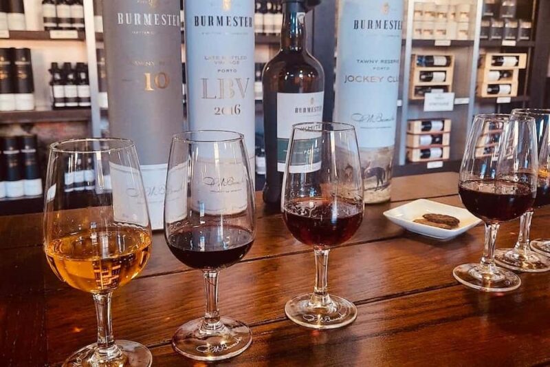 Porto wine tour - exquisite and private to Burmester Cellars - The Premium Tasting Experience with Spectacular Views