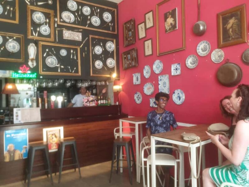 Porto's Flavors & Stories: Food Tasting with Friends - Final Food Tasting and Dessert at Praça de Almeida Garrett