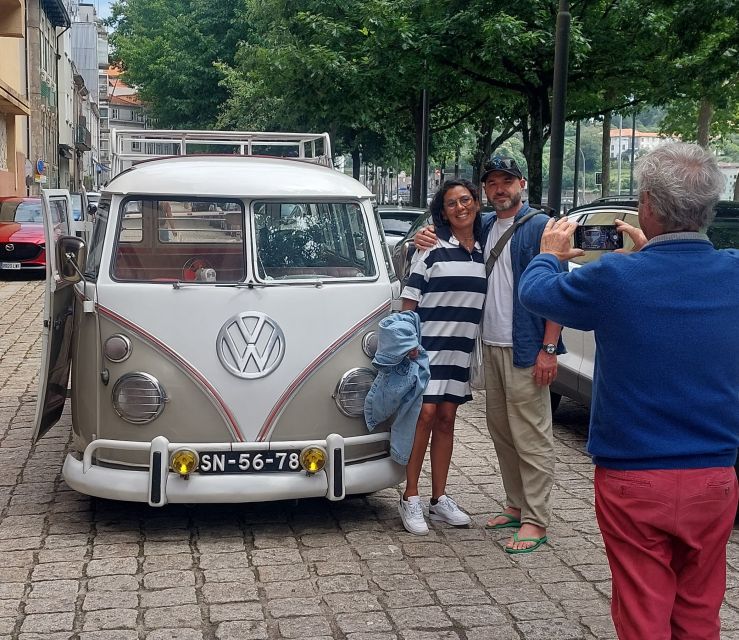 Porto´s Historic Centre & surroundings Tour - Vw Kombi van - Unique Vintage Vehicle with Panoramic Views