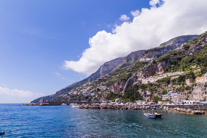 Positano and Amalfi Sea View from Pompei and Vico Equense with Ravello Option - Starting Point and Journey Duration
