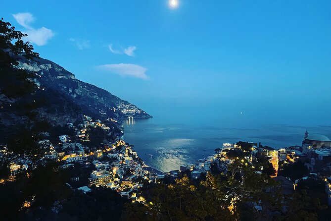 Positano Private Tour By Night from Sorrento - A Scenic Drive to Ristorante Da Costantino with Panoramic Views