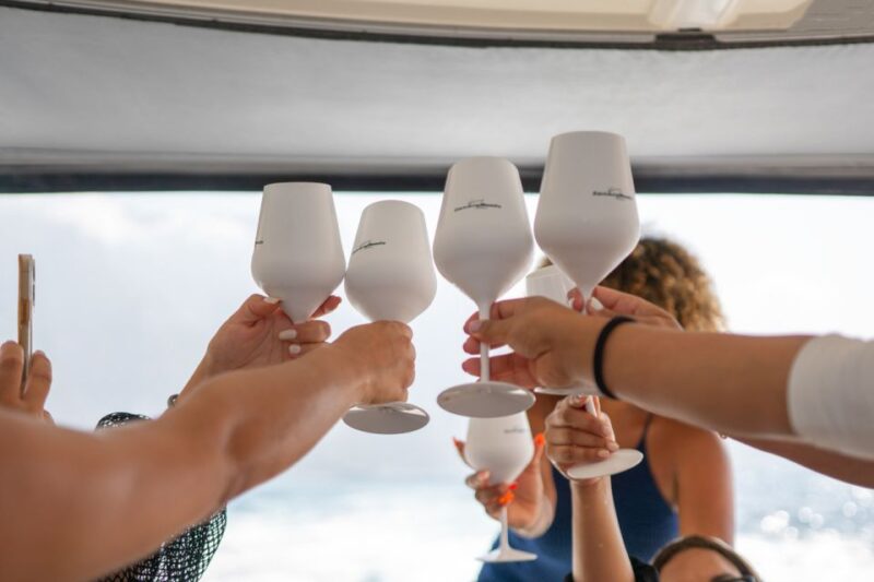 Positano: Shared Sunset Cruise - The Meeting Point at Cala Marinai Brasserie