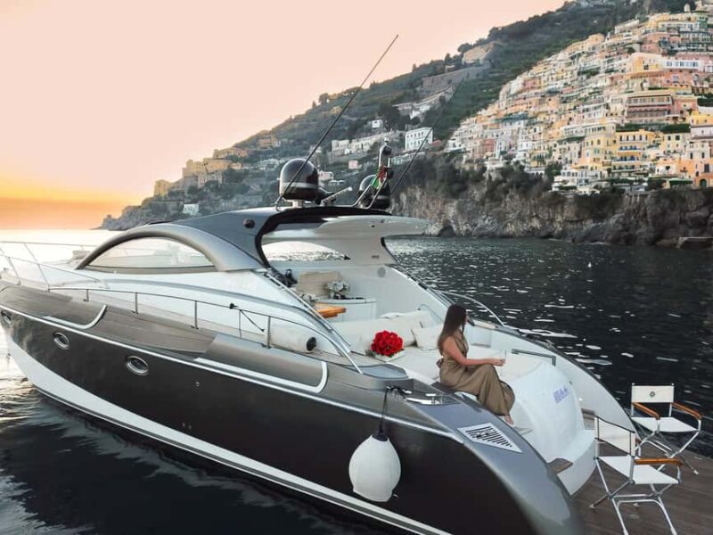 Positano: Unforgettable Sunset Marriage Proposal on a Yacht - Enjoy a Romantic Sunset Yacht Cruise with Stunning Coastline Views