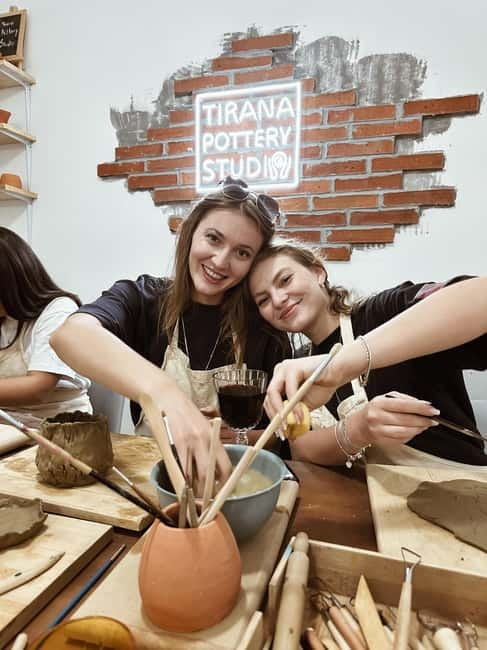 Pottery and Wine Workshop in Tirana - The Role of Wine Tasting During the Workshop