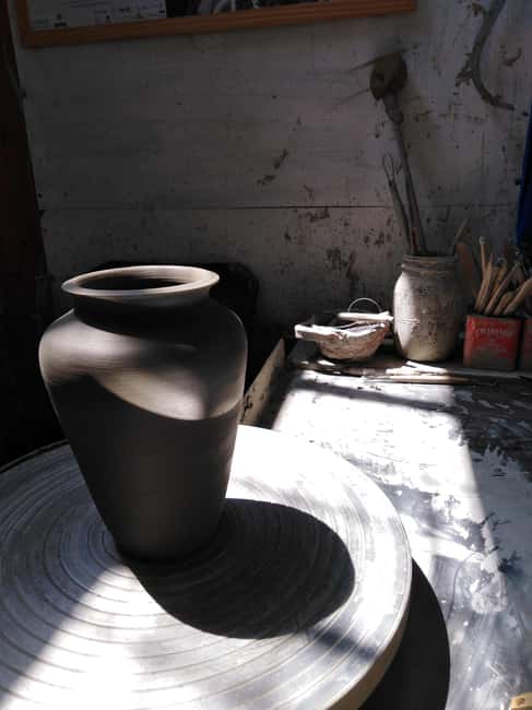 Pottery wheel workshop in Mugello, Tuscany. - Mastering Pottery on a Wheel in Tuscany’s Historic Borgo San Lorenzo