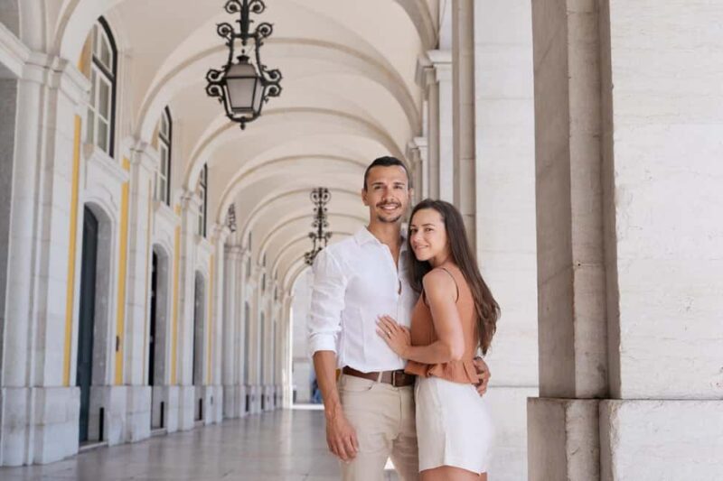 Praça do Comércio: Professional Photoshoot with a Local - The Starting Point: Front and Center at Wines of Portugal