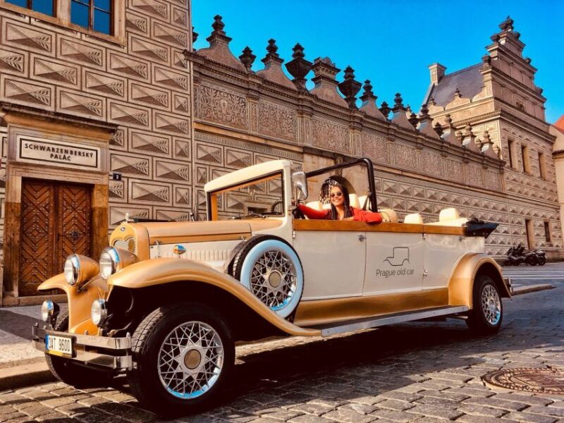 Prague: 1.5Hour Vintage Car Tour - Exploring Old Town, Prague Castle, and More
