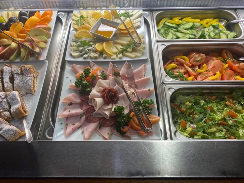 Prague: 2-Hour Historic Boat Cruise with Delicious Lunch - Enjoying a Buffet Lunch with Views