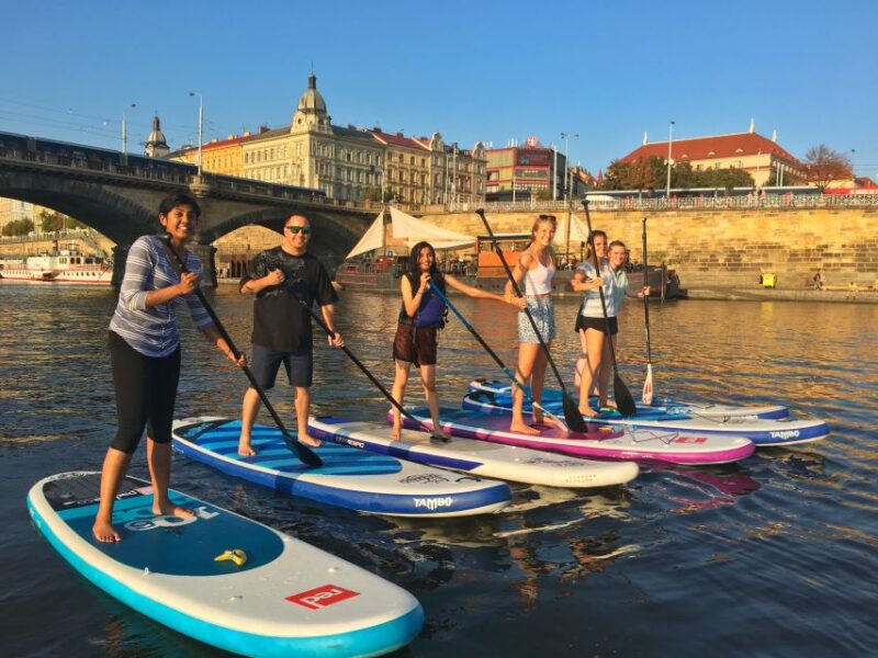 Prague: 2-Hour Paddle Boarding in the City Centre - Discover Prague from the Water with a 2-Hour Paddle Boarding Tour