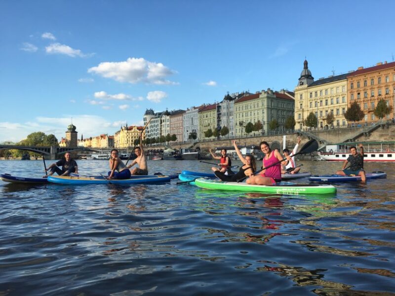 Prague: 2-Hour Paddle Boarding in the City Centre - Key Points