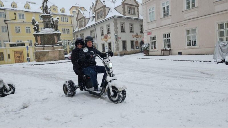 Prague: 2-Hour Trike Live Guided Tour of Old Town - Sampling Czech beer at Strahov Monastery