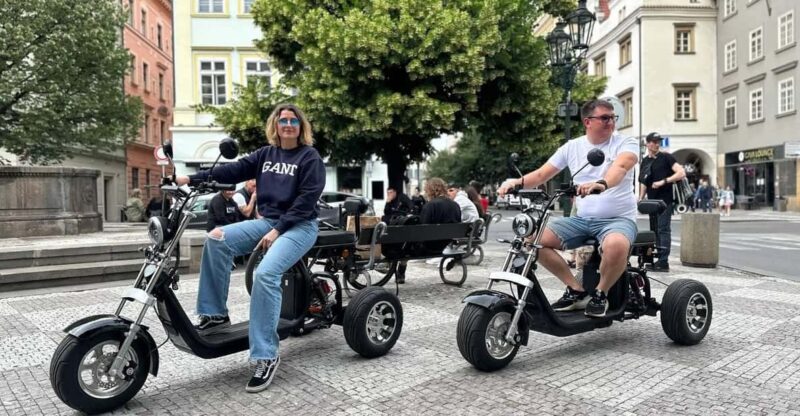 Prague: 2 hours FUN TRIKE tour in Prague with guide - Discover Prague’s Top Sights on an Electric Trike