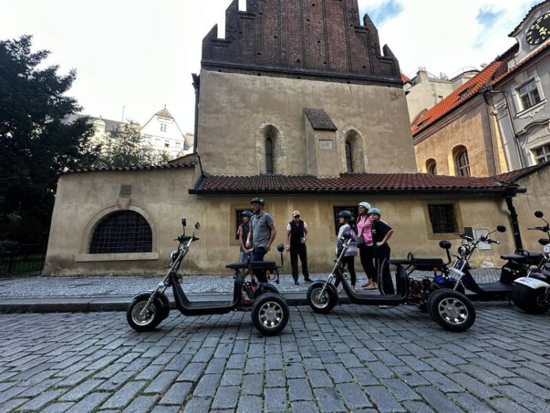 Prague: 2 hours FUN TRIKE tour in Prague with guide - Visiting Prague Castle and Other Must-Sees