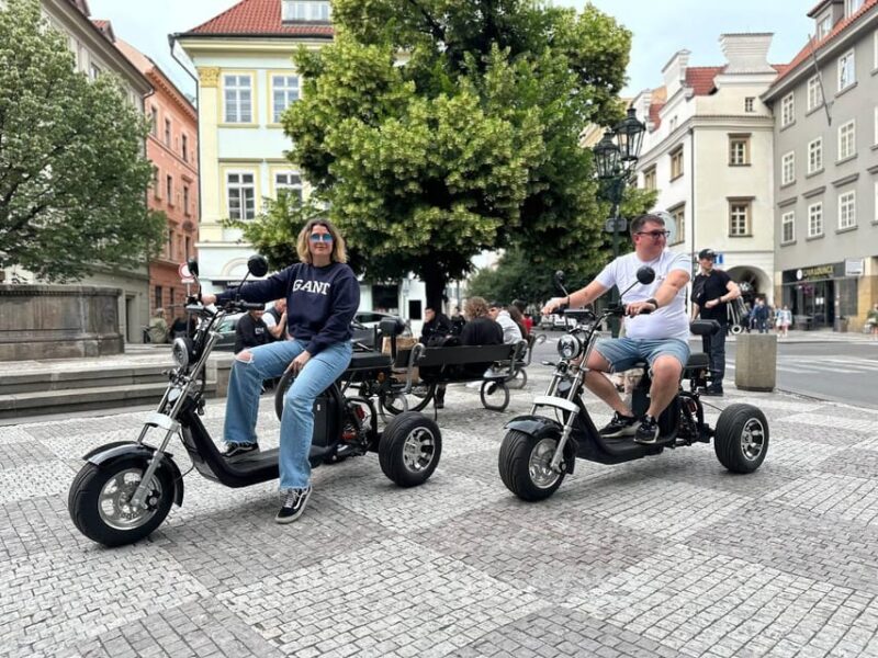 Prague: 2 hours FUN TRIKE tour in Prague with guide - Flexibility and Booking Options