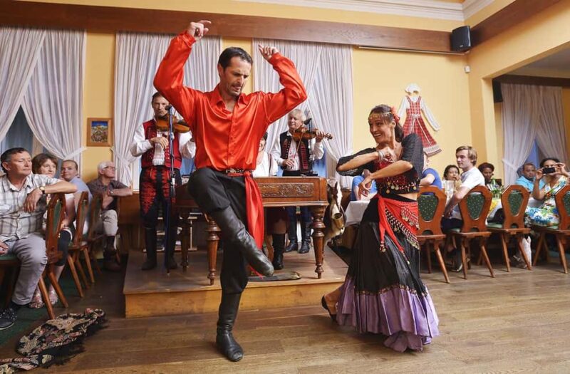 Prague: 3 Course dinner with Drinks, Folk Show & Transfers - The Heart of the Tour: Czech Folk Music, Dance, and Costumes