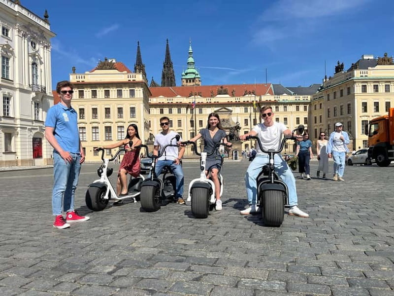 Prague: 3-Hour Fat Tire E-Scooter Tour - Riding the Fat Tire E-Scooter (SCROOSER)