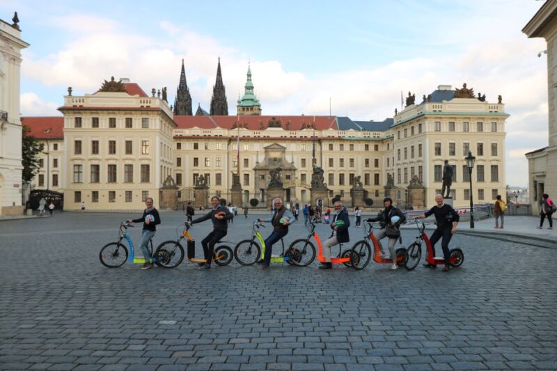 Prague: 3-Hour Grand e-Scooter Guided Tour - Visiting Strahov Monastery and Petrin Hill
