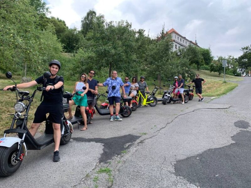 Prague 3 Hours Grand Fat-tire E-scooter Tour - Discover Kampa Park and Scenic Viewpoints