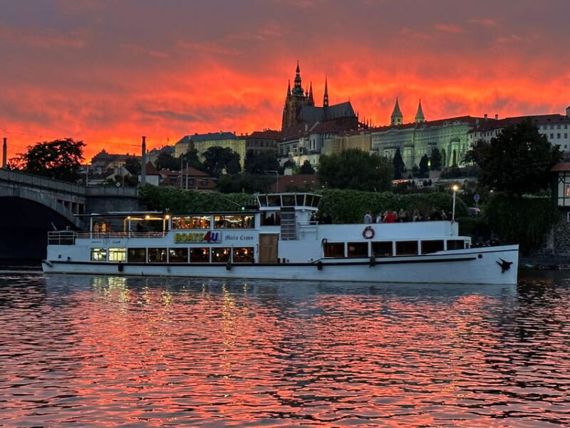Prague: Advent Boat Cruise with Sweets and Hot Drinks - Starting Point and Booking Details in Prague