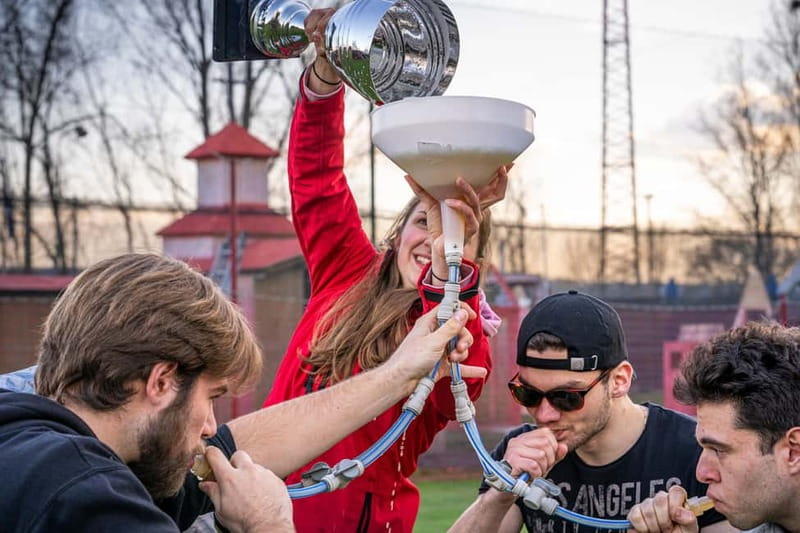 Prague: Beer Olympics with Unlimited Drinks - Key Points