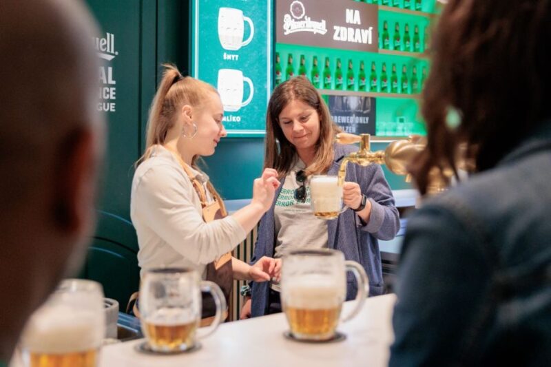 Prague: Beer Pouring Class at Pilsner Urquell Experience - Logistics and Practical Details