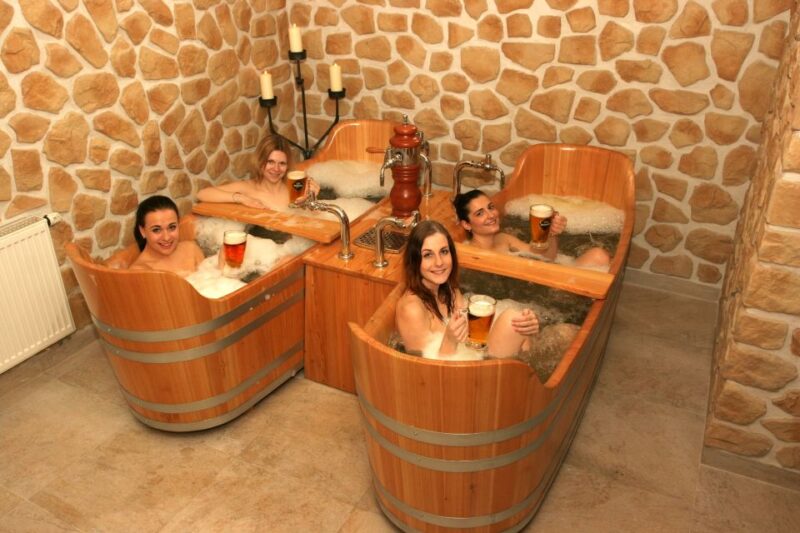 Prague: Beer Spa Bernard with Beer and Massage Option - Key Points