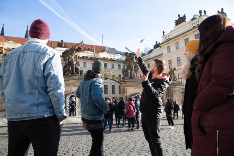 Prague: Castle Grounds & Highlights Walking Tour small-group - Discover Prague Castles Exterior and Grounds for $22
