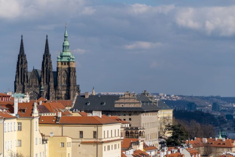 Prague: Castle Grounds & Highlights Walking Tour small-group - The Guide’s Style and Historical Highlights