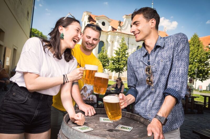 Prague: Castle Side Breweries & Pubs Guided Walking Tour - Logistics and Group Size for a More Intimate Experience