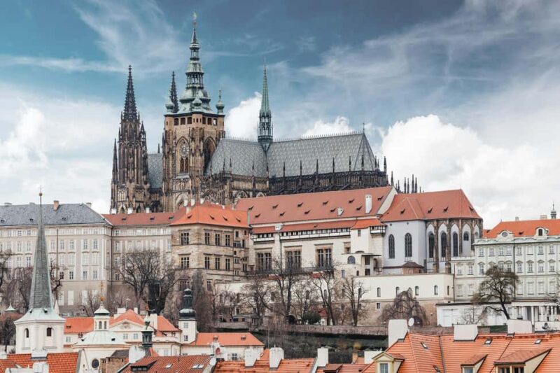 Prague Castle, St. Vitus Cathedral, Royal Palace, St. George's Basilica - Starting Point at Praský Hrad Tram Stop
