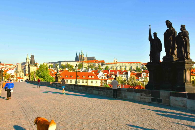 Prague: Charles Bridge Audio Guide with Tower Entry Ticket - Key Points